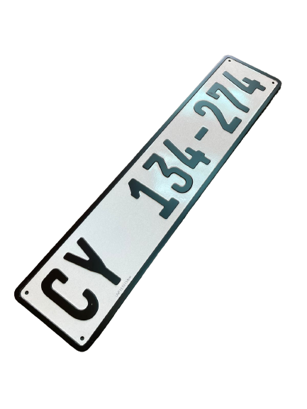 Western Cape Number Plate (SABS approved)