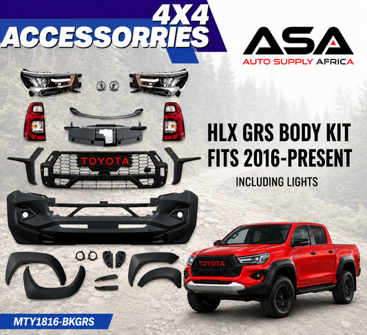 Toyota Hilux GD6 GR upgrade body kit