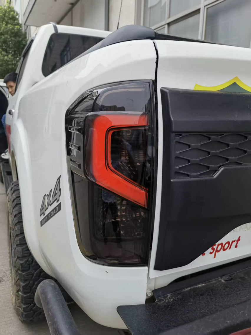 Nissan Navara smoked tail lights