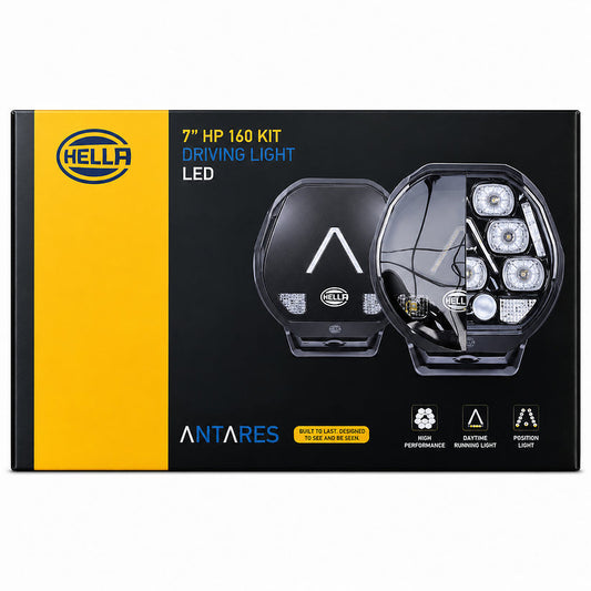 HELLA Antares 7 inch Spotlights HP160KIT