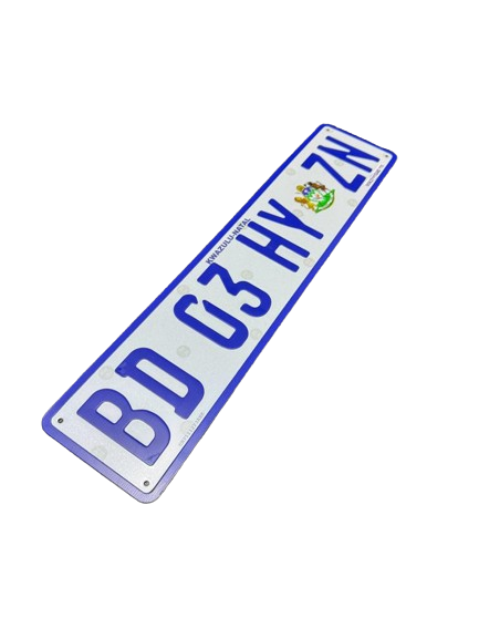 New KZN Natal Number Plate