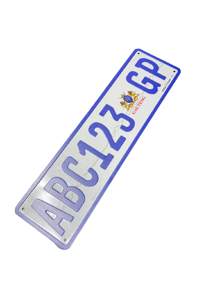 Gauteng Number Plates(SABS Approved)